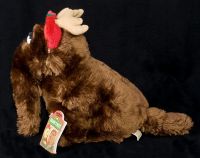 Applause Sesame Street Snuffy Snuffleupagus as a Reindeer Plush